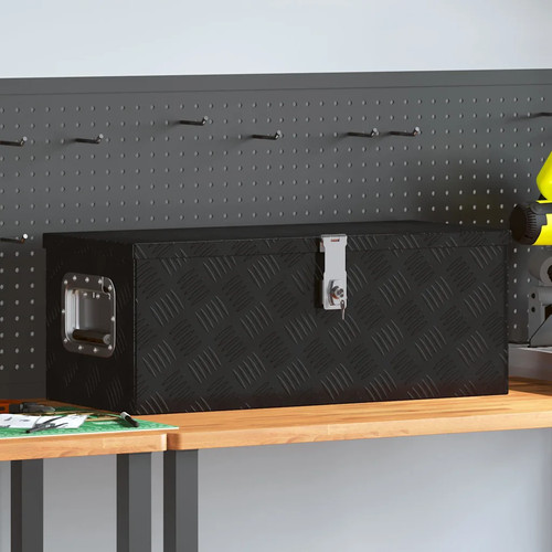 Storage box black - box, cm