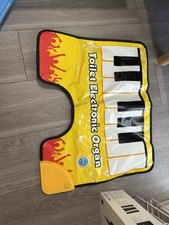 Cloth Musical Bath Mat Non Slip Potty Piano Sounding Rug  Bathroom Decoration