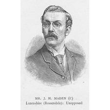 JOHN MADEN MP for Rossendale -