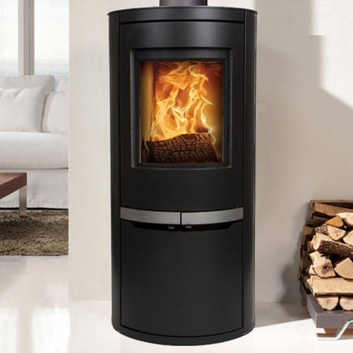 Ovale wood burning - ovale, 5kw