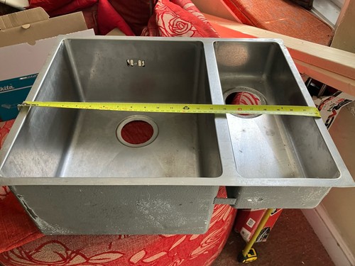 Stainless steel sink - steel,