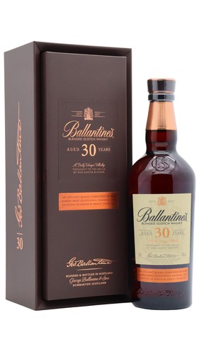 Ballantines blended scotch - -,