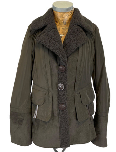 Creenstone coat chocolate - coat, 36