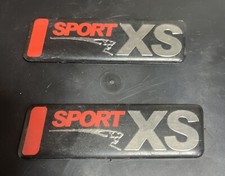 PEUGEOT SPORT XS badges emblems A5446. 107 207 407 HDI VTI.  (LB74)