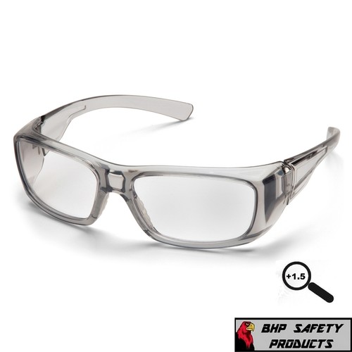 Pyramex emerge gray clear - gray, 1.5