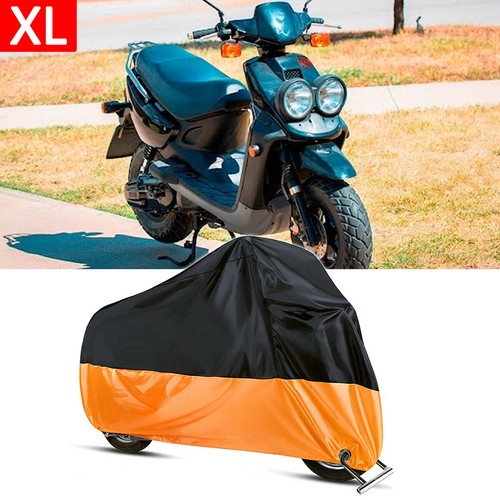 Orange motorcycle cover - cover, uv