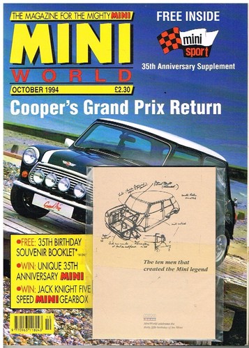 Mini world magazine with - world, (with
