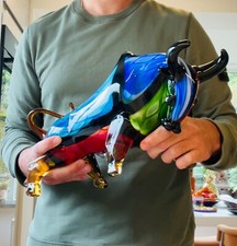 Very big murano style glass - a,