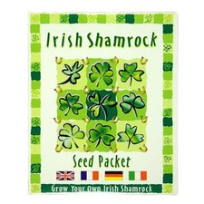 Irish Shamrock Seeds Packet - Grown your own Irish Shamrock