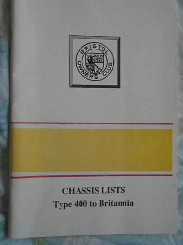Bristol owners club chassis - owners,