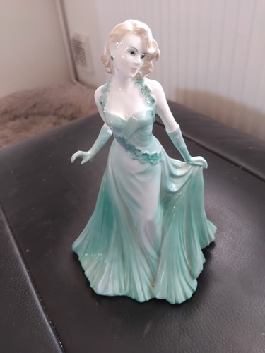 Coalport bone china figurine - china,
