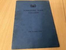 1953 YORKSHIRE MAIN COLLIERY