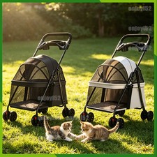 4 Wheels Portable Pet Stroller