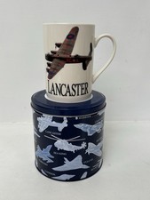 Royal Air Force Lancaster Bomber WW2 Fine Bone China Mug In Presentation Tin