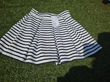 Girl's Navy & White Stripe