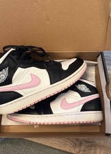 Air Jordan 1 mid White Arctic Pink UK 6 with original box