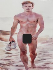 ✨Original Watercolor Nude