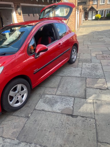 Peugeot 207 verve red - peugeot,