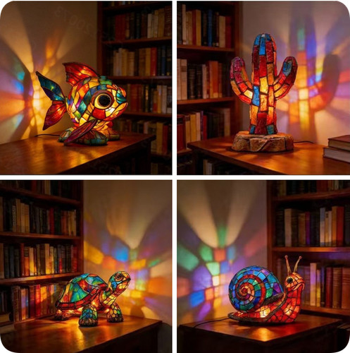 Usb animal stained glass - uk,