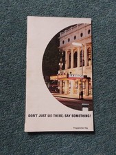 Sk201 Theatre Programme Don't Just Lie There Say Something Brian Rix Alfred Mark