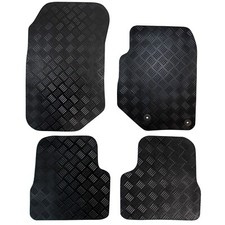 Fits Vauxhall Corsa F Car Mats Tailored Rubber 2020 onwards 4pc Black Floor Set