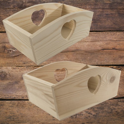 Nest wooden open boxes - of,