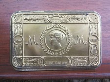 WW 1 Princess Mary Tin Christmas 1914 Excellent Condition No Contents