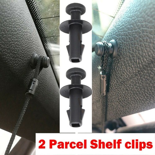 Parcel shelf string - parcel, clips