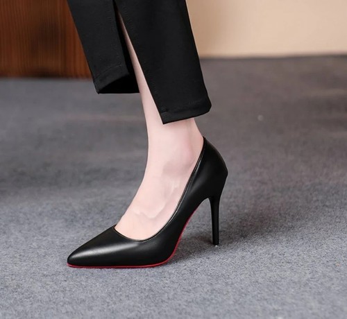 Sexy red bottom women high - red,