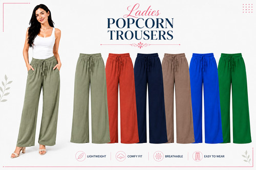 Palazzo trousers ladies - trousers,