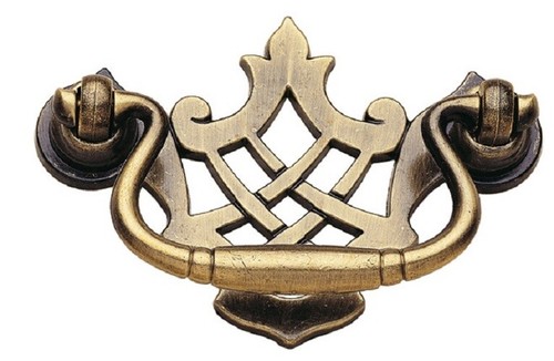 Drop knob pull bar handle - bar,