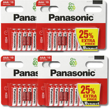 40x PANASONIC AAA LR03