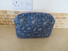 Liberty Copper Dance Tana Lawn Cotton Print Wash Bag, Make Up/Toiletry Bag – New