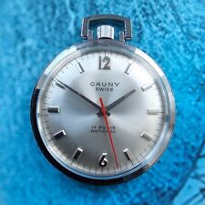 Vintage Cauny Hand-Winding Pocket Watch