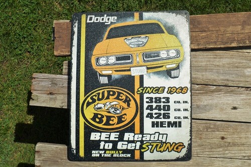 Dodge super bee - sign,