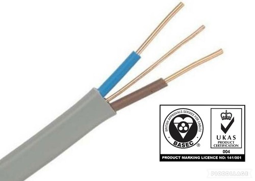 Twin earth electric cable - t&e,