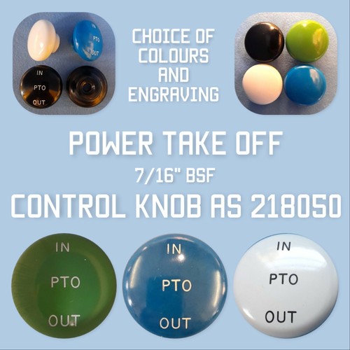 Pto power take off knob - power,