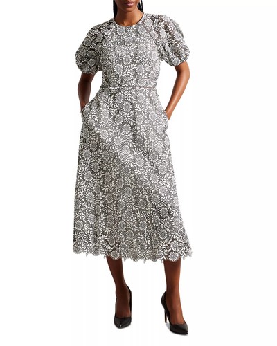 Nwt ted baker ayyah lace - ayyah, midi