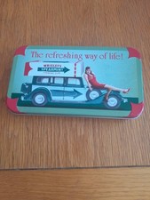 2018 Wrigley's Spearmint chewing gum refreshing way of life TIN CASE METAL BOX 
