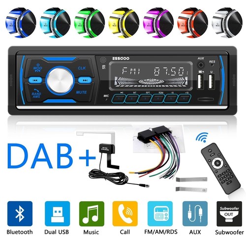 Dab single din car stereo - dab+,