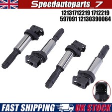 4X Ignition Pencil Coil Packs Set FOR BMW 39 E46 E60 F10 F22 F30 12131712219 NEW