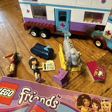 LEGO Friends 41125 Horse Vet Trailer Building Kit with Instructions