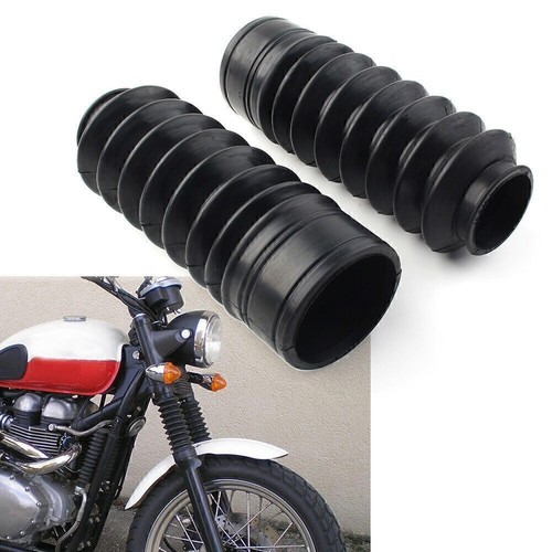 Front fork rubber cover - front,