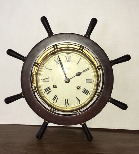 Ships bell clock - bell,