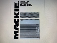 Mackie 1604 Vlz Pro  User