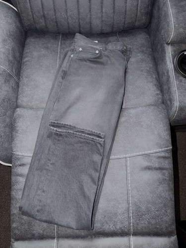 Zara straight leg jeans - straight, (34r)