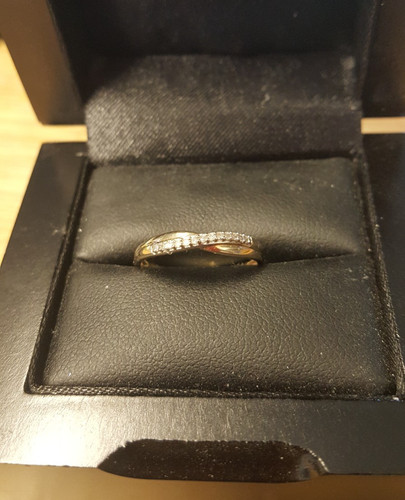 Diamond gold ring size - diamond,