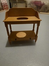 Vintage 1:12 dolls house wash stand by Jane Newman