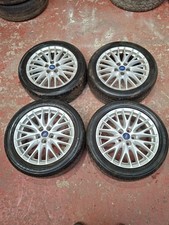 FORD FOCUS SET OF 17" ALLOY WHEELS WITH TYRES 215/50/R17 -- BM5J-1007-DB