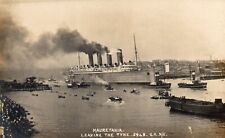 MAURETANIA LEAVING THE TYNE #